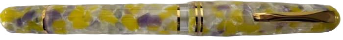 Gioia Metis Viola Colibri Gold Fountain Pen Jowo Nib-Piston Filler SALE